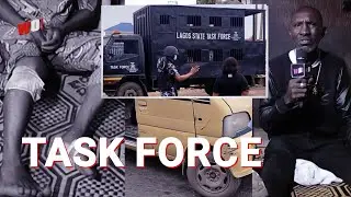 HIT & RUN CHĄ́ǾS: Task Force vs NURTW in Lagos Streets!