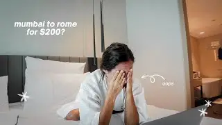 AN EXPENSIVE MISTAKE 💸 (our journey from Mumbai to Rome)