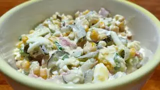 ГЕНИАЛЬНЫЙ Салат 🥗 из обычных продуктов!!!
