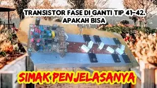 Apakah bisa di pasang transistor TIP 41 42 simak selengkapnya #power #medyaudio #amplifier
