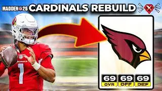 I Rebuilt the Arizona Cardinals in Madden 26! (Franchise)