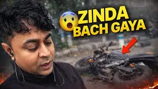 Office Ja Raha Tha&hellip; Raaste Me Accident Ho Gaya 😢 | Vlog #4 