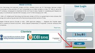 UTI PSA ID Ka Password Kaise Forget Kare 2020 || How to Change UTI PSA ID Password 2020-21 || Reset