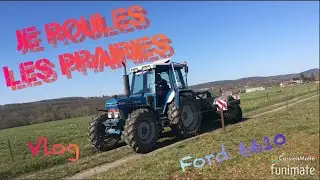 [GoPro] je passe le rouleau dans les prairies avec un FORD6610genII