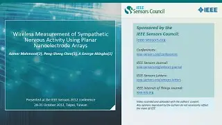 Wireless Measurement of Sympathetic Nervous Activity Using Planar Nanoelectrode Arrays