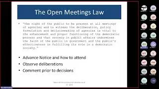 Basics of the Sunshine Act - 12/13/2023