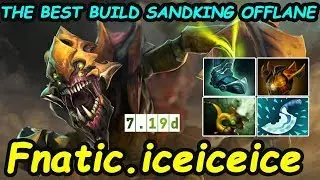 Fnatic.ICEICEICE - [SandKing] OFFLANE How to Fight PhantomLancer when u cant pick EarthShaker
