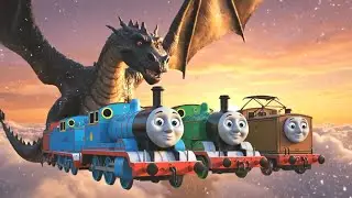 Thomas Train and Friends Learning to Fly with Dragon