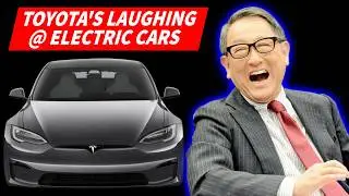 Toyota СМЕЕТСЯ, прокладывая себе путь к банковскому счету, благодаря рекордной прибыли от гибридов, в то время как спрос на электромобили стагнирует...