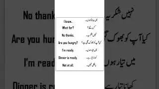 English/ Urdu Vocabulary        #english #dailyenglish #vocabulary #englishurdu