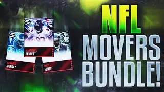 FINALLY NFL MOVERS on Madden Mobile! NFL Movers Bundle Opening!