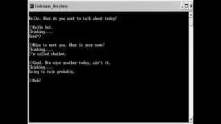 Prototype Chatbot. Project Codename: Morpheus