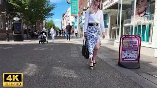 Worcester - City Tour 2024| Walking The Streets of Worcester | Central Worcester Walk [4K HDR]