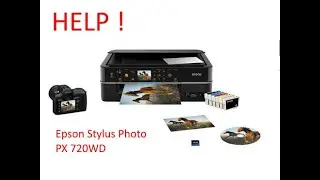 Probl&egrave;me d'imprimante Epson stylus photo PX720WD