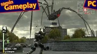 Earth Defense Force: Insect Armageddon ... (PC) [2011] Gameplay