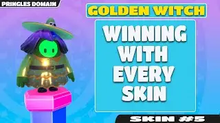 Winning With Every Skin In FALL GUYS #5 GOLDEN WITCH