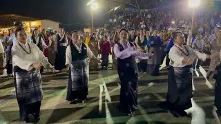 མོན་གྷོ་མི་མང་སྒོར་གཞས། སྟོད་དི་རིའི་འཁྲབ་གཞས་ཕུ་ཡི་གནས་ཆེན་རོང་ཕུ། #mundgod #gorshey #tibetan 