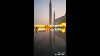 Faisal Masjid Night view