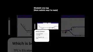 Elizabeth Line map made in Freeform