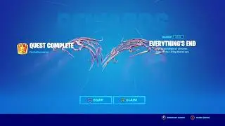 Unlocking Everything&rsquo;s end glider in Fortnite Battle Royale Chapter 3 Season 4