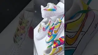 Live 00:30 🥰❤️ su TikTok: lore94_ #custom #creazionipersonalizzate #sneakers