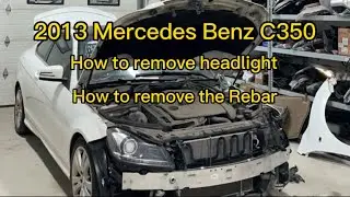 How to #Replace light bulbs - #Headlights - Rebar  #Mercedes #C350 #C300 #viralvideo #youtube #viral