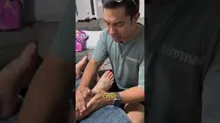 Relieving foot tension and explanation!