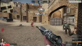 카스2 더스트2 개인훈련 어려움3(AWP)