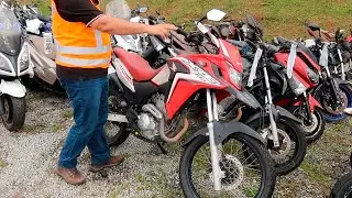LEIL&Atilde;O DE MOTOS BARATAS PARA TRABALHAR NA COPART