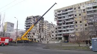 Rescuers abandon hope of finding survivors in the Dnipro apartments hit by a Russian missile