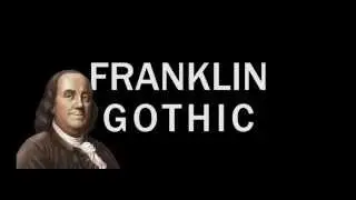 Franklin Gothic Audio Visual