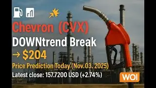 ⛽ 📊 💥 Chevron (CVX) &mdash; Downtrend Break &rarr; $204 | Price Prediction Today (Nov 03, 2025)