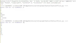 Print max. & min. element of an array | Print 2nd largest element in Array | Python coding