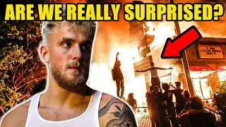 Jake Paul Caught Looting During Riots