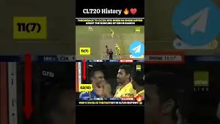 MS Dhoni fastest fifty in CLT20 History 🔥#msdhoni #clt20 #ipl2024 #csk