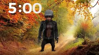 5 Minute Countdown Timer - Monkey Dance
