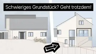 Wie plant man ein Haus bei steiler Hanglage und ung&uuml;nstigem Baufenster I Grundriss-Show Ep. 170