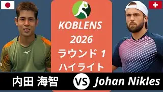 Kaichi Uchida 内田海智 vs Johan Nikles | Koblenz 2026 R1 Highlights