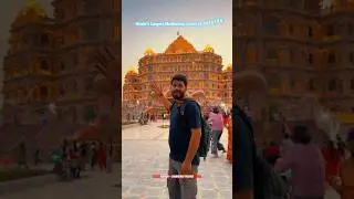 World&rsquo;s Largest Meditation Centre In Varanasi | Swarved Mahamandir Dham | #ghumakkadprayagi