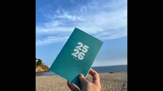 2025-2026 Weekly Planner, Octagon Design. Caribbean Blue color. #octagon #bestplanner #planyourlife