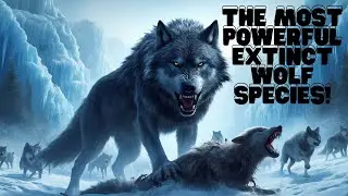 The Most Powerful Extinct Wolf Species!