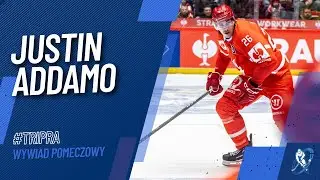 Justin Addamo postgame interview: HC Ocel&aacute;ři Třinec - HC Sparta Praha