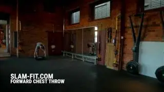 Slam-Fit total-fitness: Forward chest throw