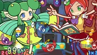 My longest round ever! | Puyo 20th Anniversary (PSP) Active mode VS Core AI 2 puyo pop (w/ friends)