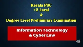 IT Act & Cyber Law Important Questions, Memory Unit | +2, Degree Level Preliminary Examination Topic