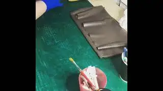 Latex Skirt Repair of Tear with Appliqu&eacute;