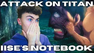 THIS IS A HORROR MOVIE! | Attack On Titan Ilse's Notebook REACTION