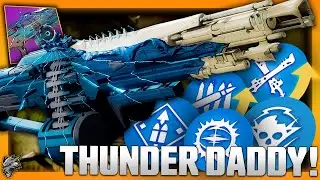 Thunderlord's Son - Watchful Eye Arc Aggressive Frame LMG Review (Destiny 2: Heresy Act III)