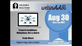 Property Conditions: Obligations, Do's and Don'ts