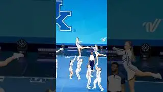 University of kentucky with a clean look #cheer #cheerleading #nationals #uca